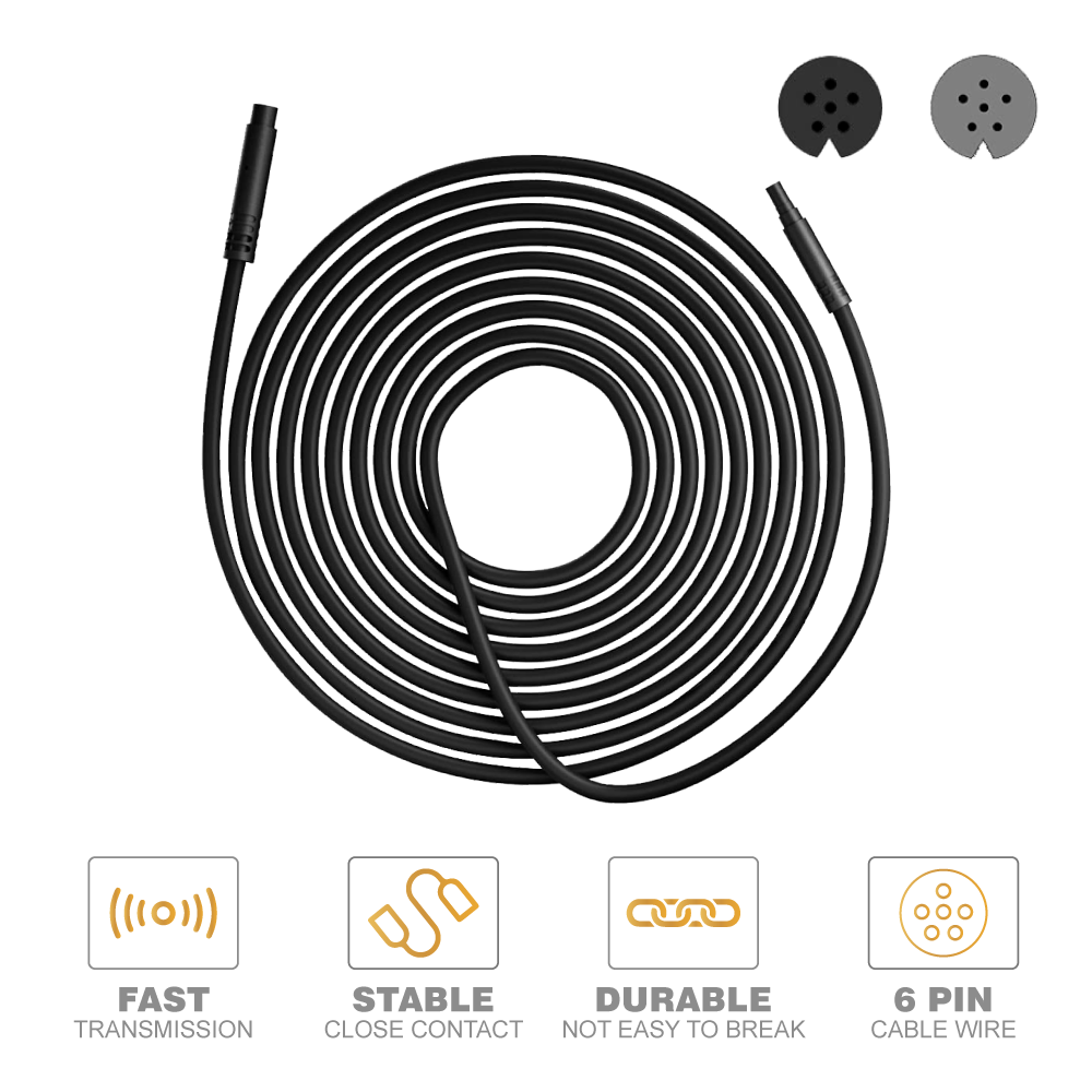 AZDOME 6 Meters Extension Rear Cam Cable