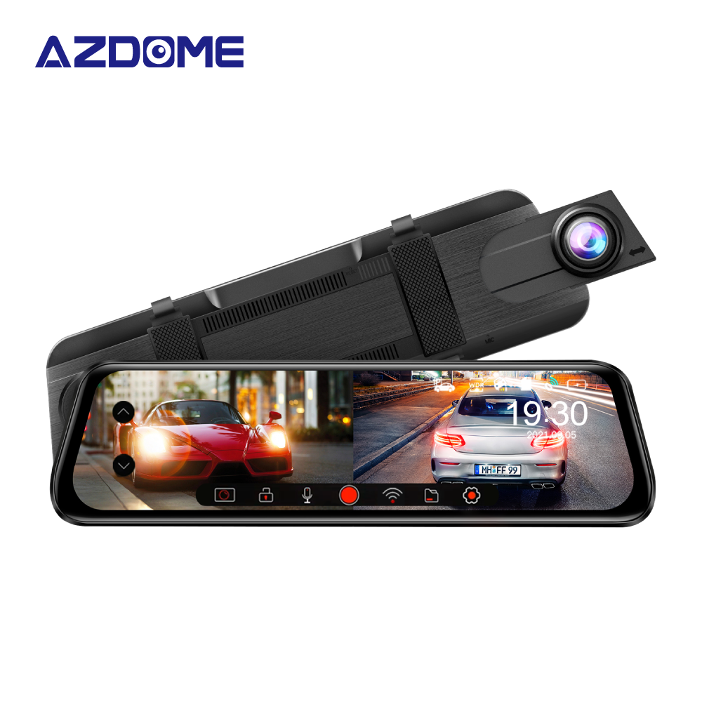 AZDOME AR09 1440P/2K Ultra HD Mirror Dash Cam