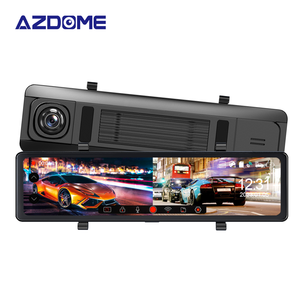 AZDOME AR12 1440P/2K Ultra HD Mirror Dash Cam – AZDOME OFFICIAL