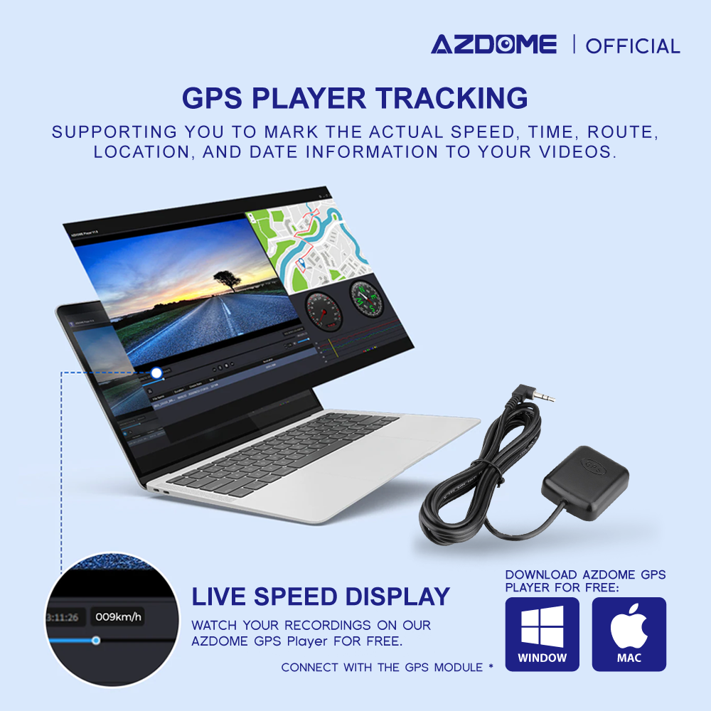 AZDOME GPS Module