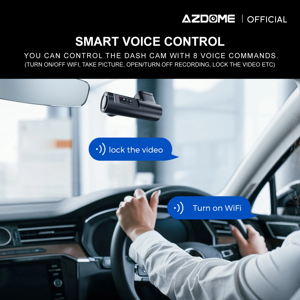 AZDOME M330 1080P Full HD Dash Cam