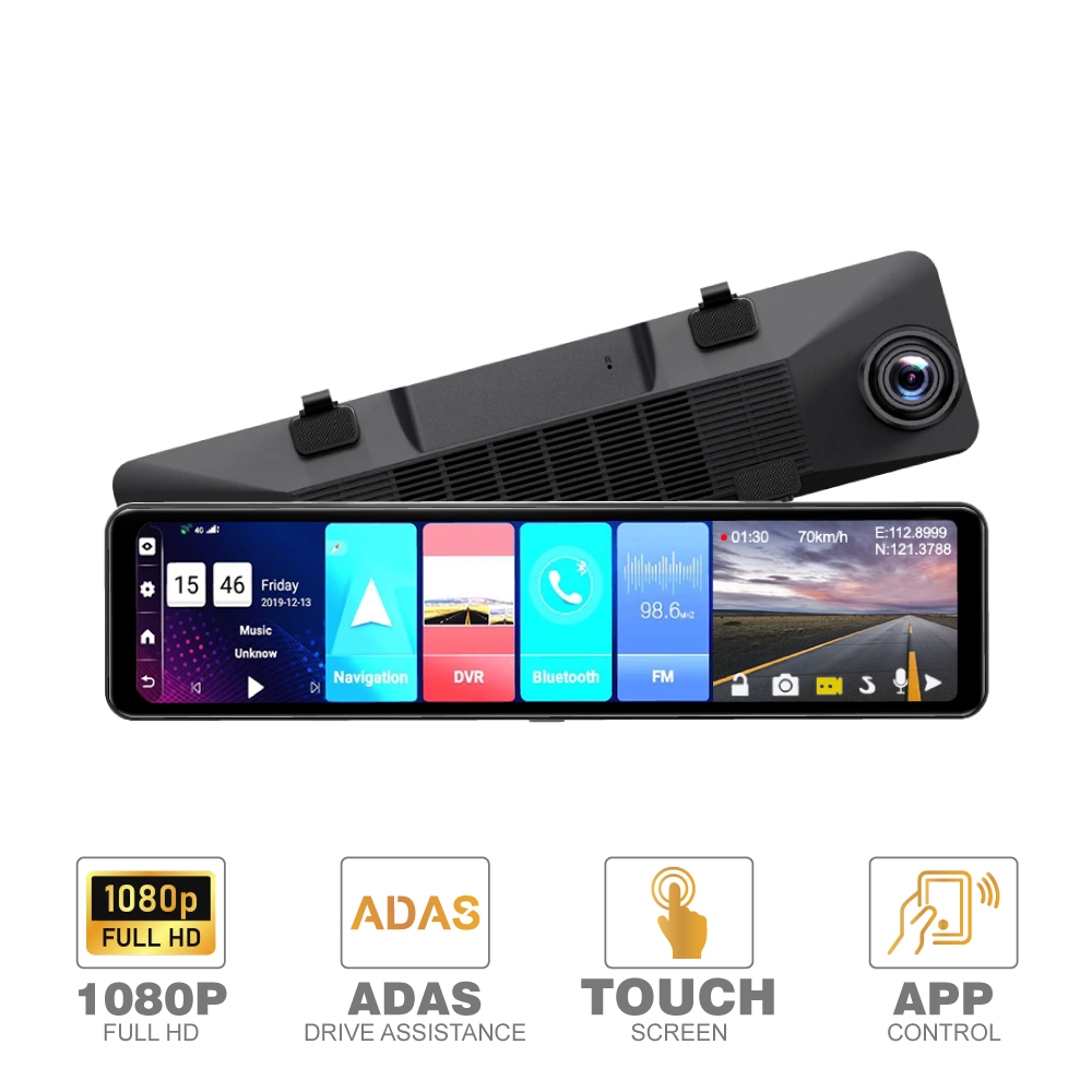 AZDOME PG18-G 1080P Full HD Mirror Dash Cam