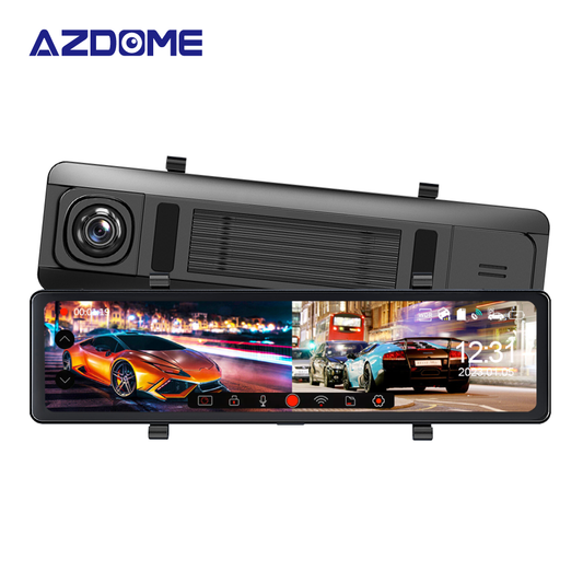 AZDOME AR12 1440P/2K Ultra HD Mirror Dash Cam