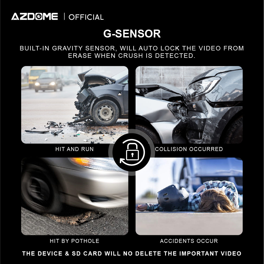 AZDOME C9 PRO 1080P Full HD Dash Cam
