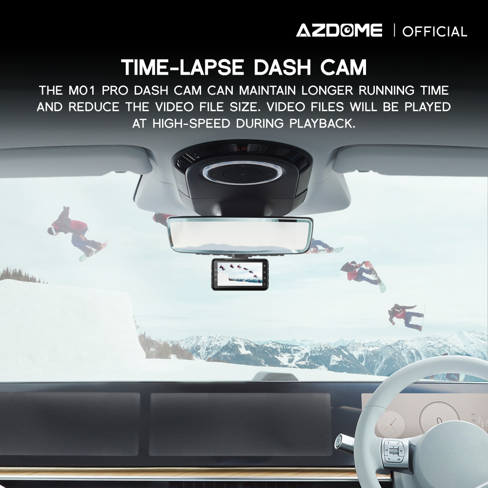 AZDOME M01PRO 1080P Full HD Dash Cam