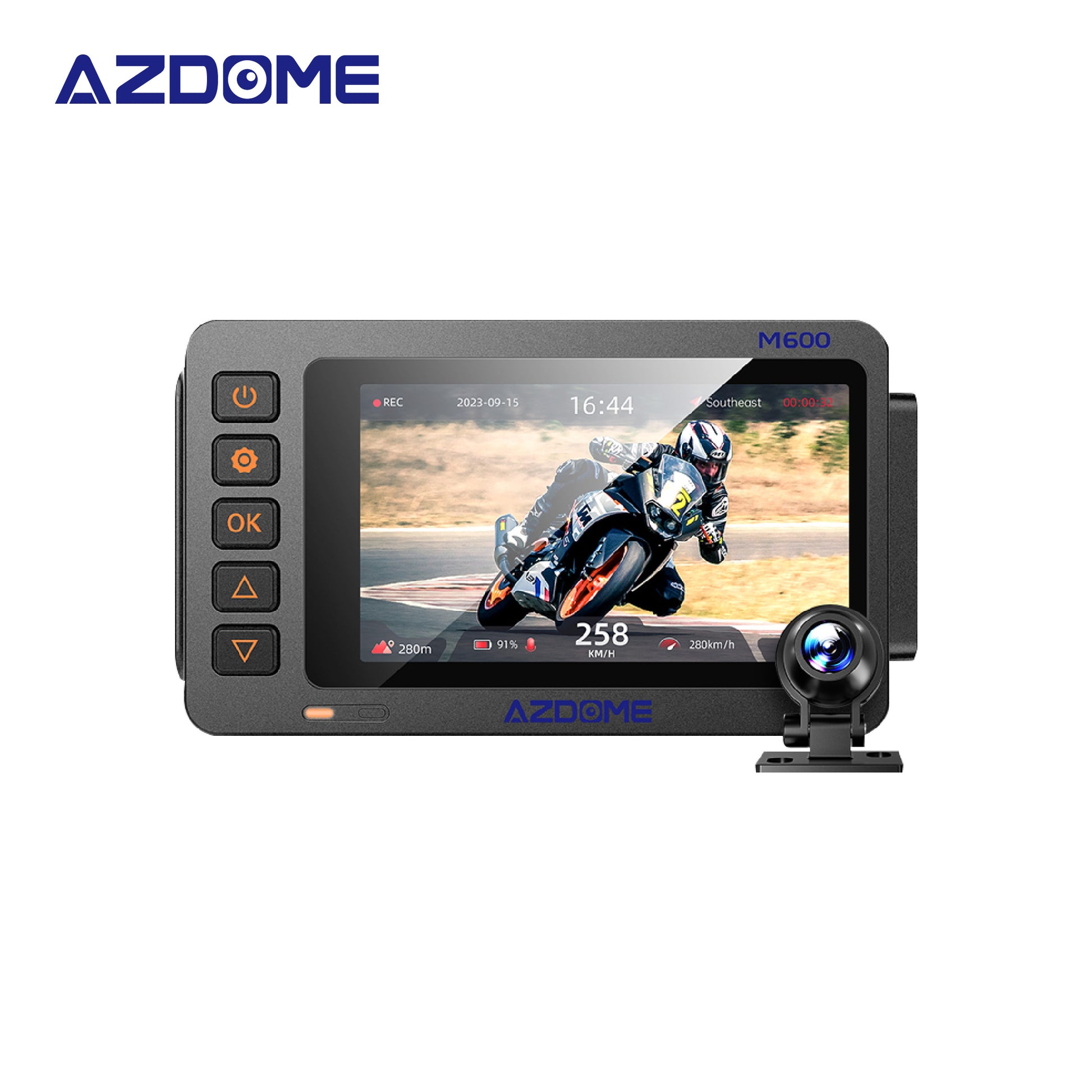 AZDOME M600 1080P Full HD Motorcycle Dash Cam – AZDOME OFFICIAL