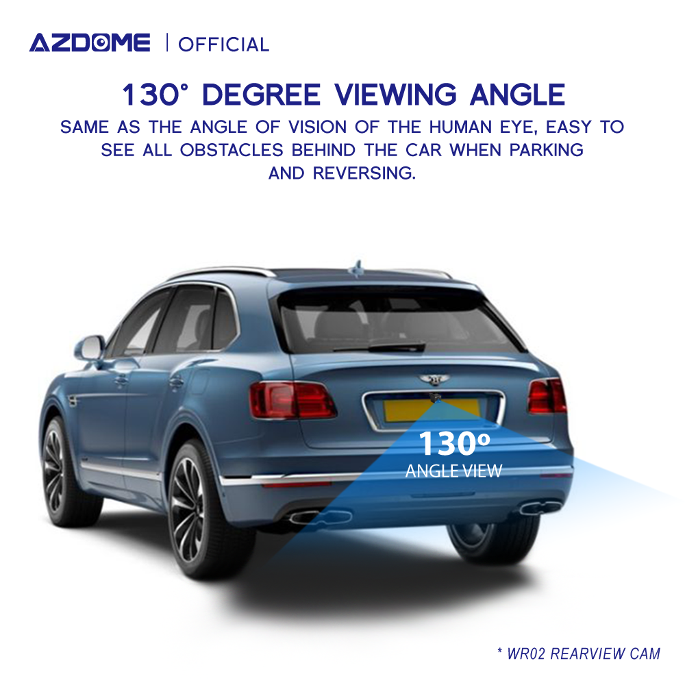 AZDOME Rear Camera WR02 / WR03 / WR05 / WR06 Model