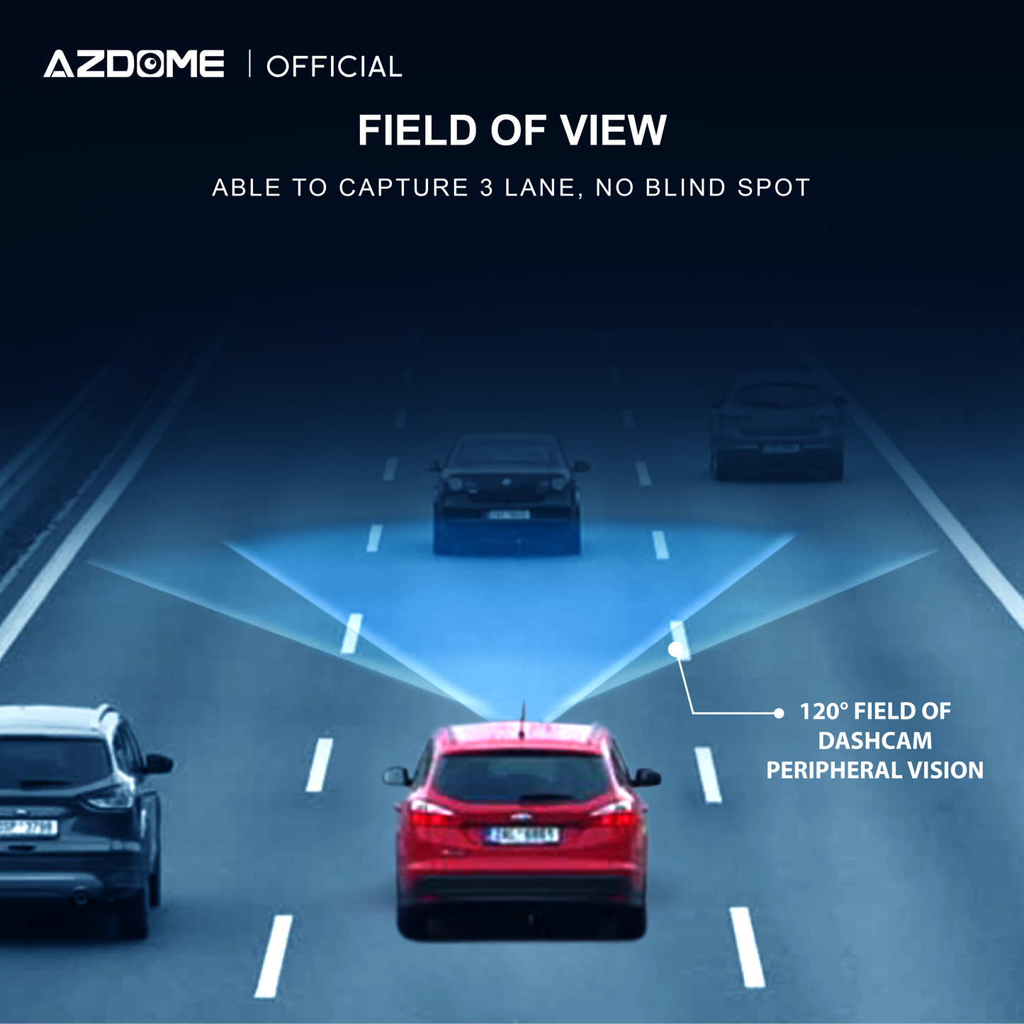 AZDOME S58 4G 2160P/4K Ultra HD Dash Cam