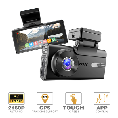 AZDOME M580 2160P/5K Ultra HD Dash Cam